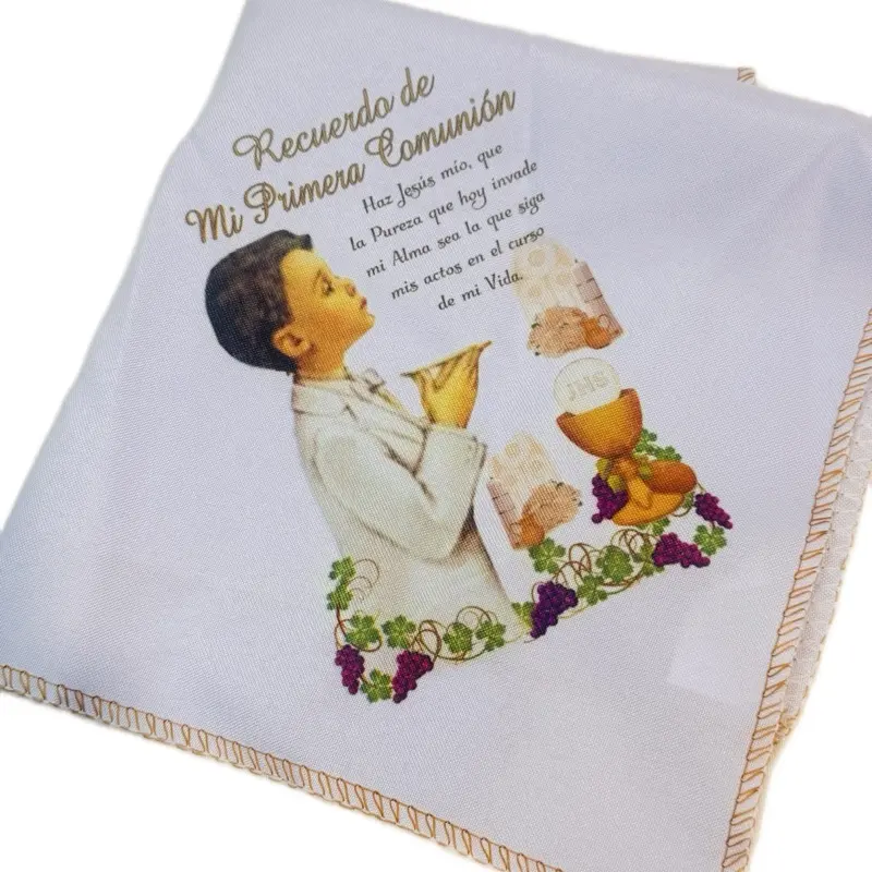 12pcs Elegant Disposable First Communion Party Favors Table Napkins - Charming Festive Servilletas for Communion Celebrations, Adding a Special Touch