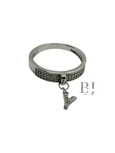 CHARM RING LETTER Y