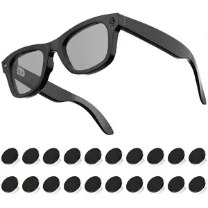 LED Light Cover Sticker for Smart Glasses – Compatible with Meta Ray-Ban Gen 1 & Meta Wayfarer Anti-Glare Privacy Sticker Soft Light Design Easy to Install (white-20 Pcs)