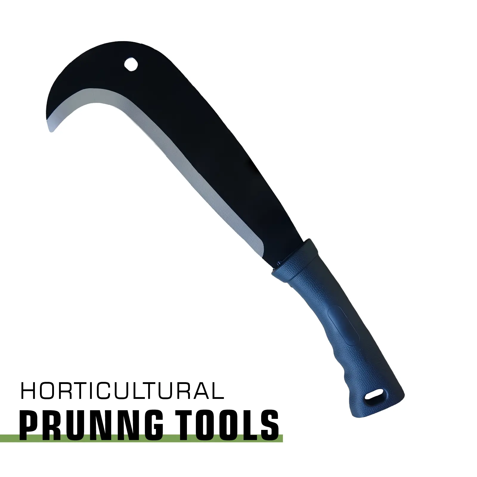 Professional Manganese Steel Hook Bill Blade Pruning Tool - 34cm Ergonomic Grip, Heavy-Duty Garden & Forestry Tool, Efficient Weed Management, Durable Blade, Lightweight Design, Tree Trimmer Handle
