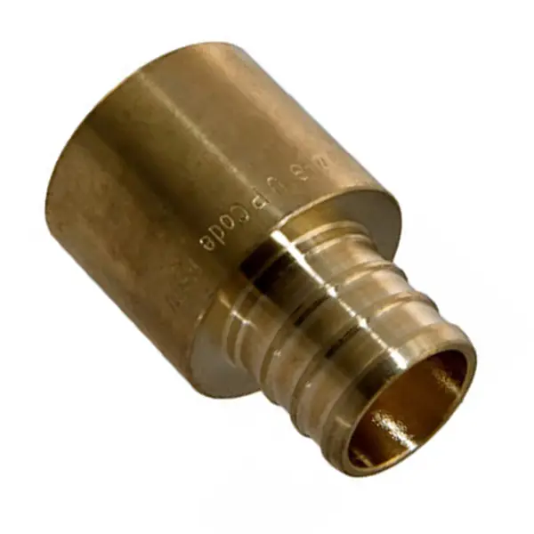 Upgrade your plumbing projects with the SharkBite 1/2 in. PEX Barb x 1/2 in. D Male Brass Pipe Adapter