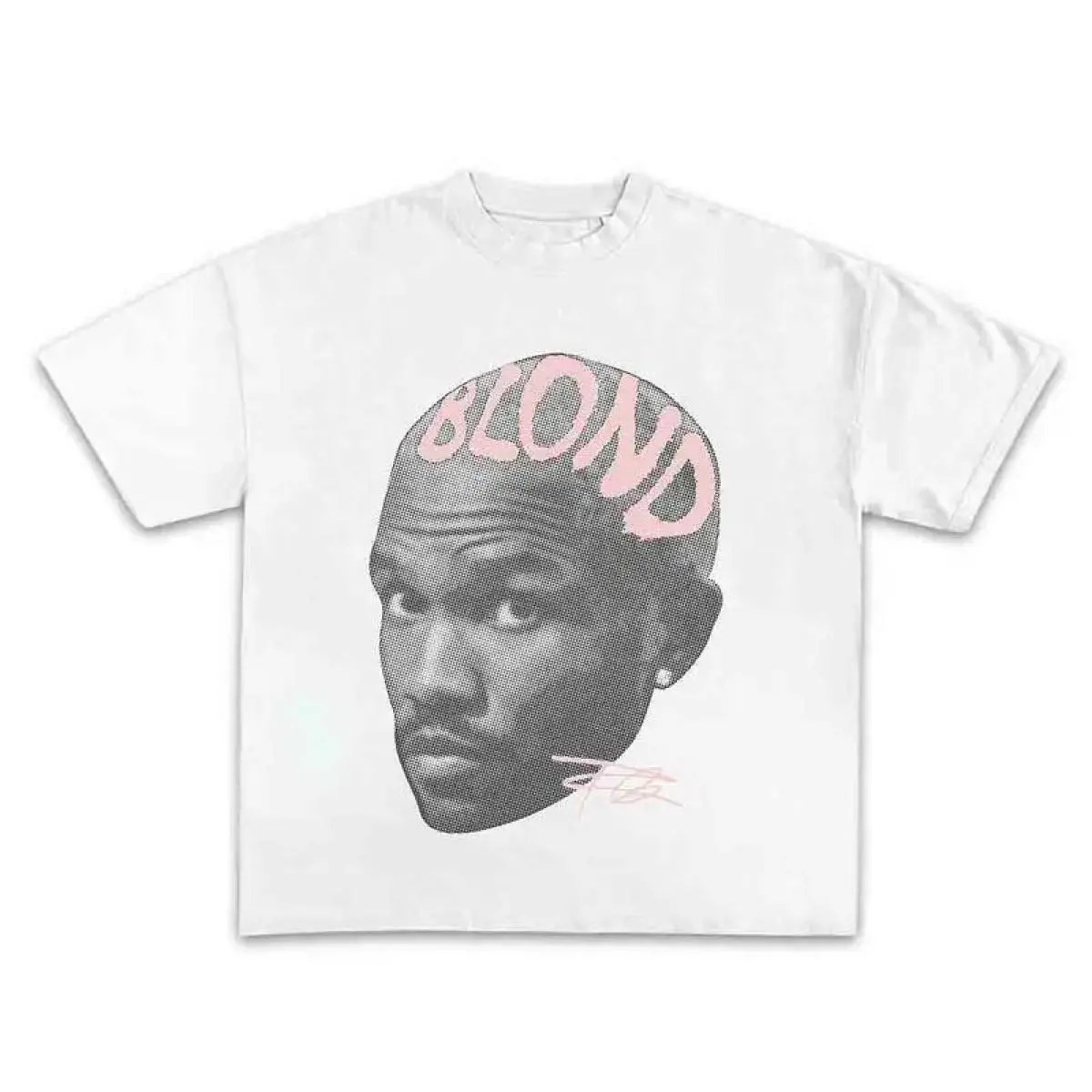 Men's Short-Sleeve Heavyweight Organic Cotton Graphic T-Shirt - Unisex Boxy Fit, Round Neck, Dropped Shoulder, Y2K Aesthetic, Retro Rap Music Inspired Casual Top For Trendy Everyday Outfits,grunge,baby,training,printed,breathable,,embroidered,vintage,
