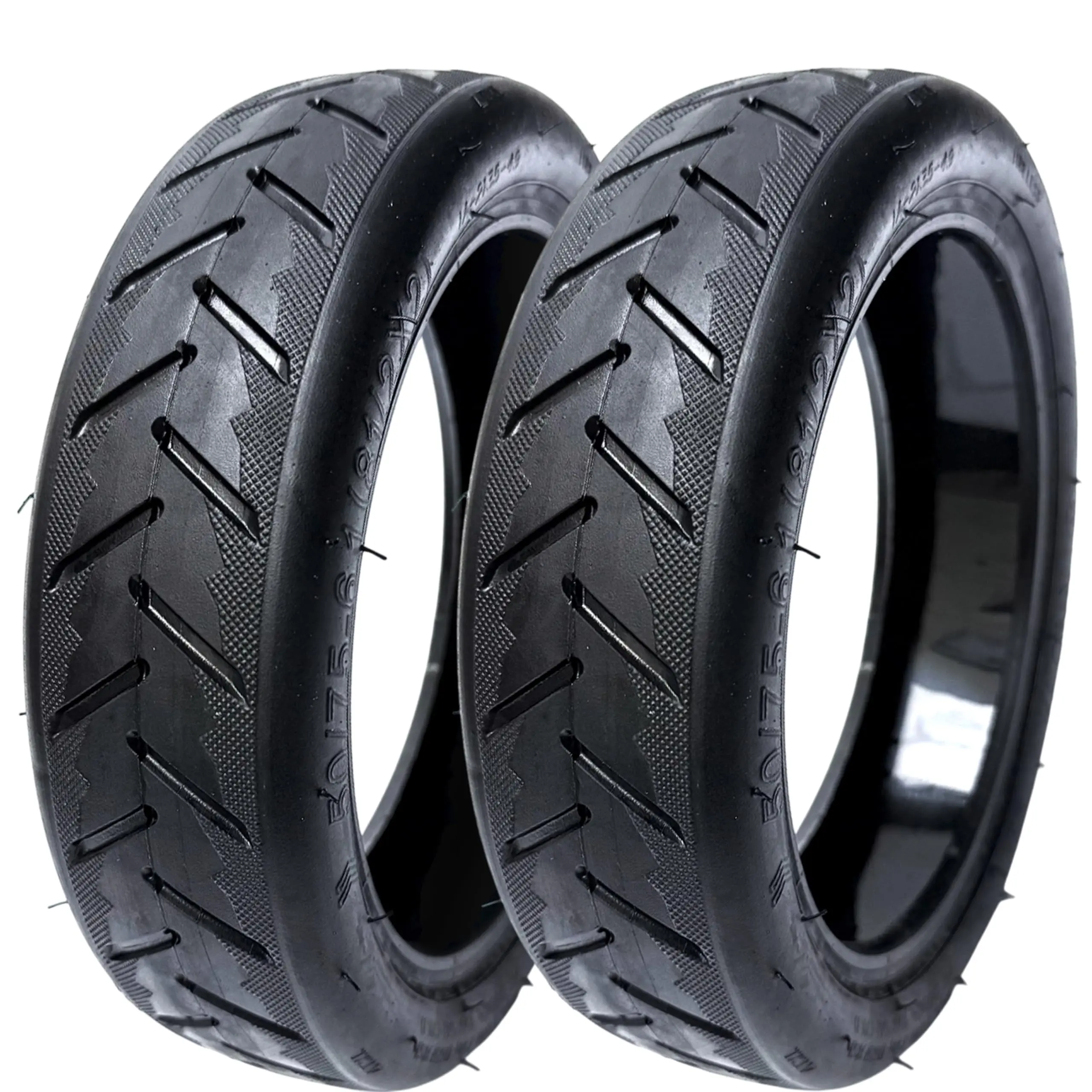 8.5x2.0 Tubeless 50/75-6.1 Self-Sealing E-Scooter Tires (2-Pack) – Durable Butyl Rubber, Fits 8.5 Inch Rim, Pre-Glued Auto Fix Puncture Surface
