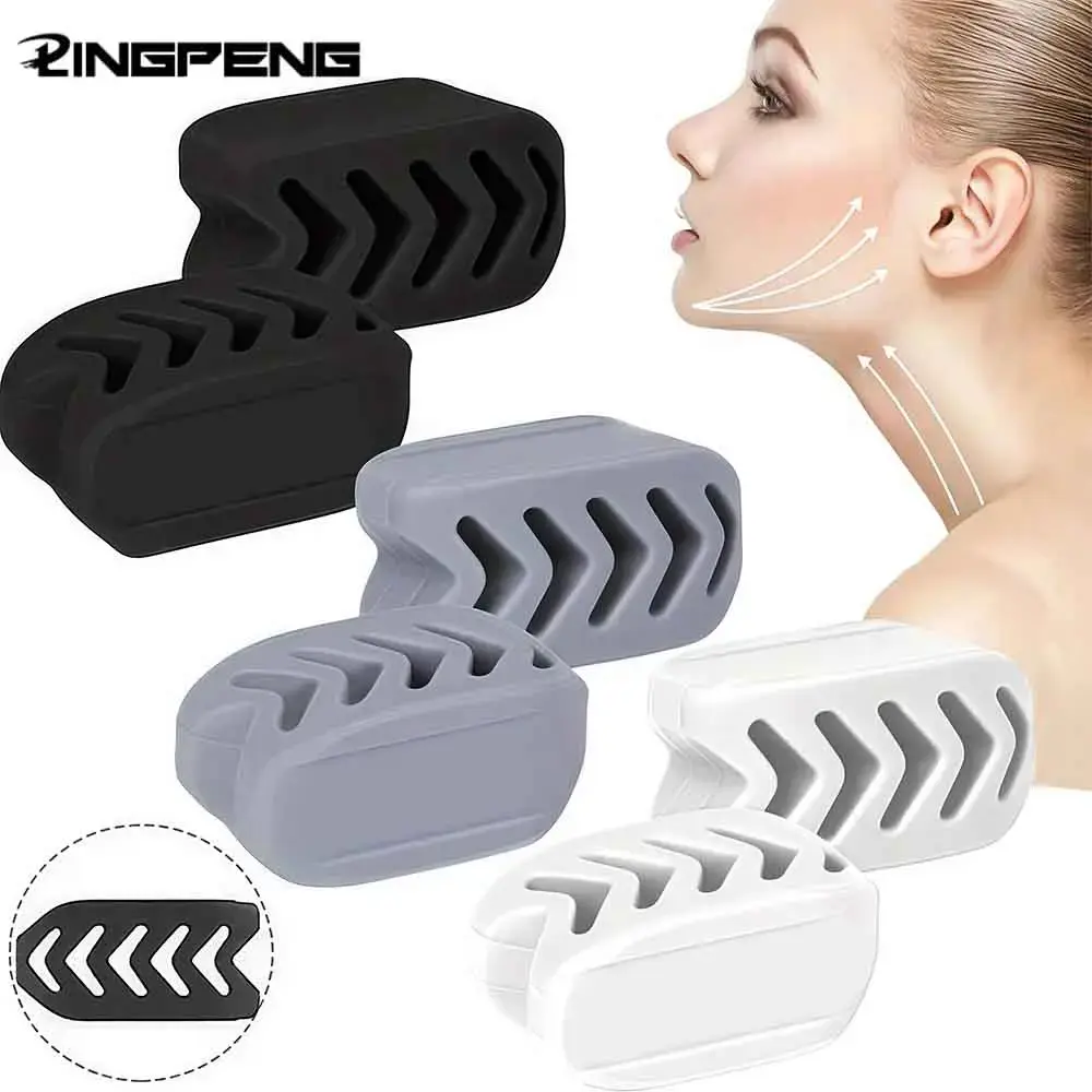 Multifunctional Jaw Muscle Trainer, Jawline Trainer, Facial Muscle Exerciser, Facial Shaping Tool, Facial Tools, Neck Strength Training Accessory for Home Gym, Defined Jawline Shaper, Jaw Enhancer