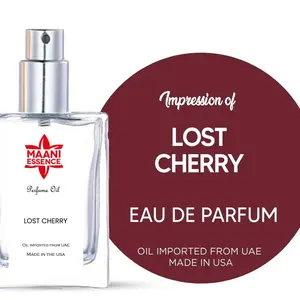 Maani Essence Cherry Devine  Our Impression of Lost Cherry , Eu Da Parfum , Long Lasting 12-14 Hours Made in USA
