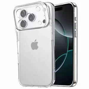 Crystal Clear Ultra Thin TPU Case For iPhone 17 Series Transparent Silicone Cover Protector For IPhone 17Air 17Pro 17ProMax