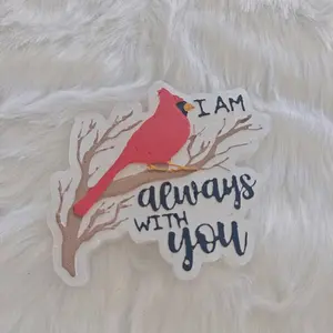 Cardinal I Am Always With You Car Freshie Air Freshener