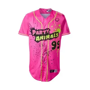 Party Animals Baseball Jersey, Party Animals Ev0shield Baseball Jersey, Gift For Friend, Gift for Fan