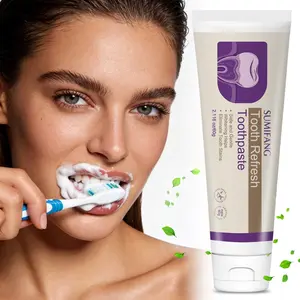 60g Natural Ingredient Fresh Breath Toothpaste, Refreshing Oral Care Solution, Gentle Protection, Sensitive Toothpaste, Prevents Tooth Loss, Dental Health, Fluoride Free Toothpaste, Daily Care Toothpaste