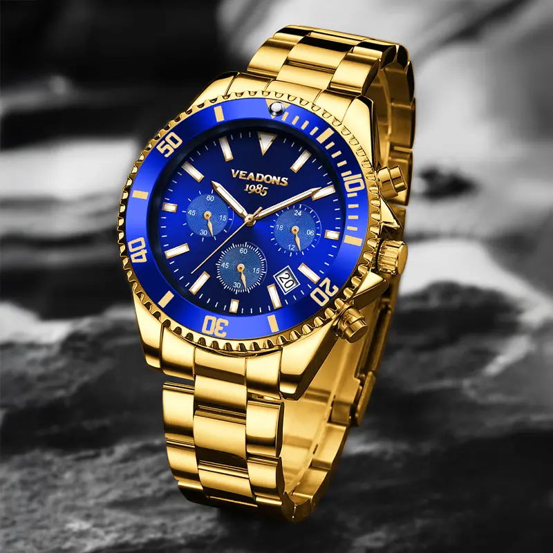 Men's Business Fashion Round Dial Mechanical Watch, Durable Watch, Mechanical Style Watch, Suitable for Parties, Daily Wear & Decoration, Stylish Luxury Men's Green Dial Dress Watch