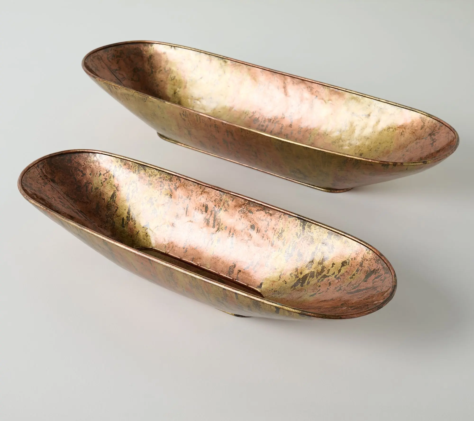 Home Reflections Set of 2 Iron Trays Home Reflections Set of 2 Iron Trays