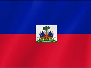 Haiti Flag with Brass Grommets Double Stitched Edges and Polyester Fabric Haitian Flag 3x5 Foot Flag of Haiti