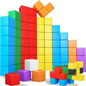 32PCS Magnetic Blocks for Toddlers 1-3, STEM Montessori Sensory Toys for Ages 3-5, Magnetic Building Cubes for Boys Girls 3 4 5 6 Year Old, Christmas Birthday Gift