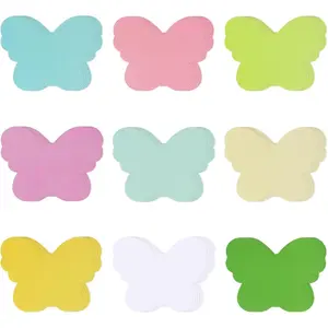 108 pcs Spring Butterfly Paper Cutouts Double Printed Assorted Color Cut Outs Easter for Children DIY Classroom Bulletin Board Holiday Party Decor Craft