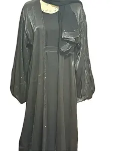 Yaqutta Abaya Set - Women’s Embroidered Dress, Perfect for Eid Dress, Ramadan, Gifts for Her, Abaya, Eid Dresses 2002