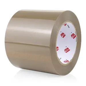4'' Wide Brown ing Tape, 4-inch x 110 Yards (330ft), Heavy Duty Industrial Grade aging Tape Refills for Box Office Moving, Shipping and Mailing
