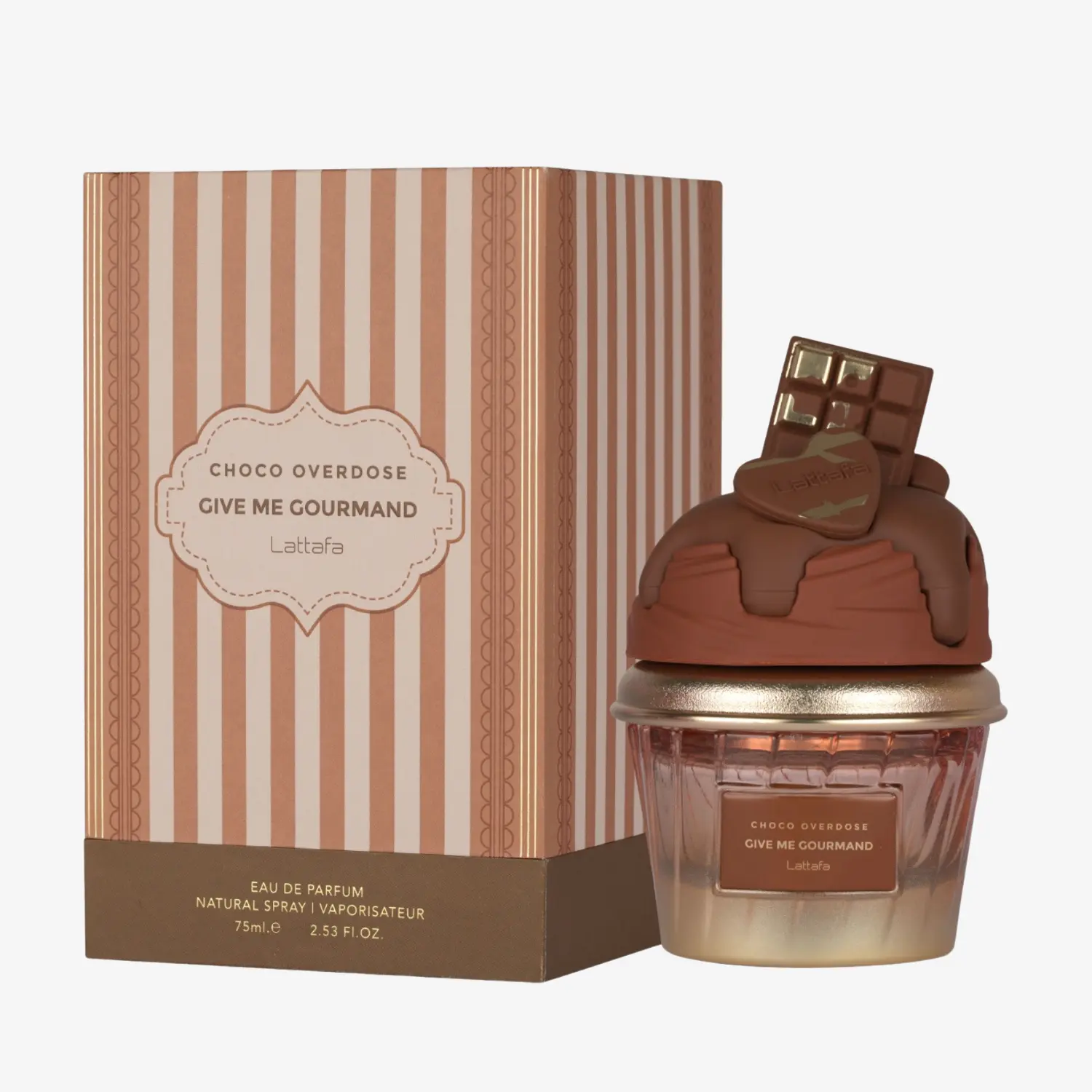 Lattafa Choco Overdose Give me gourmand collection Eau de Parfum – 75ml (2.5 Fl Oz) | Unisex
