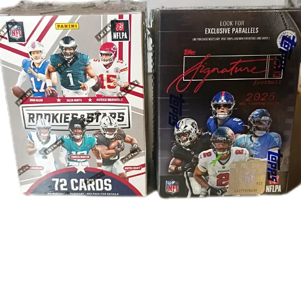 BREAK #127-----PYT BREAK (1) 2025 ROOKIES AND STARS + (1) 2025 TOPPS SIGNATURE BLASTER BOXES