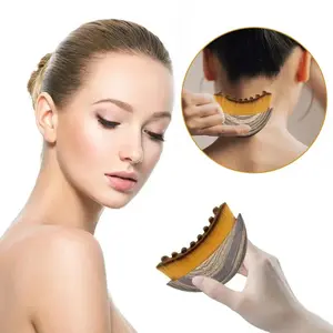 Lymphatic Contour Face Brush, Chin & Jawline Sculpting, Drainage Massager for Face, Lymphatic Drainage Tool, Ergonomically Designed, Fits Skin Precisely