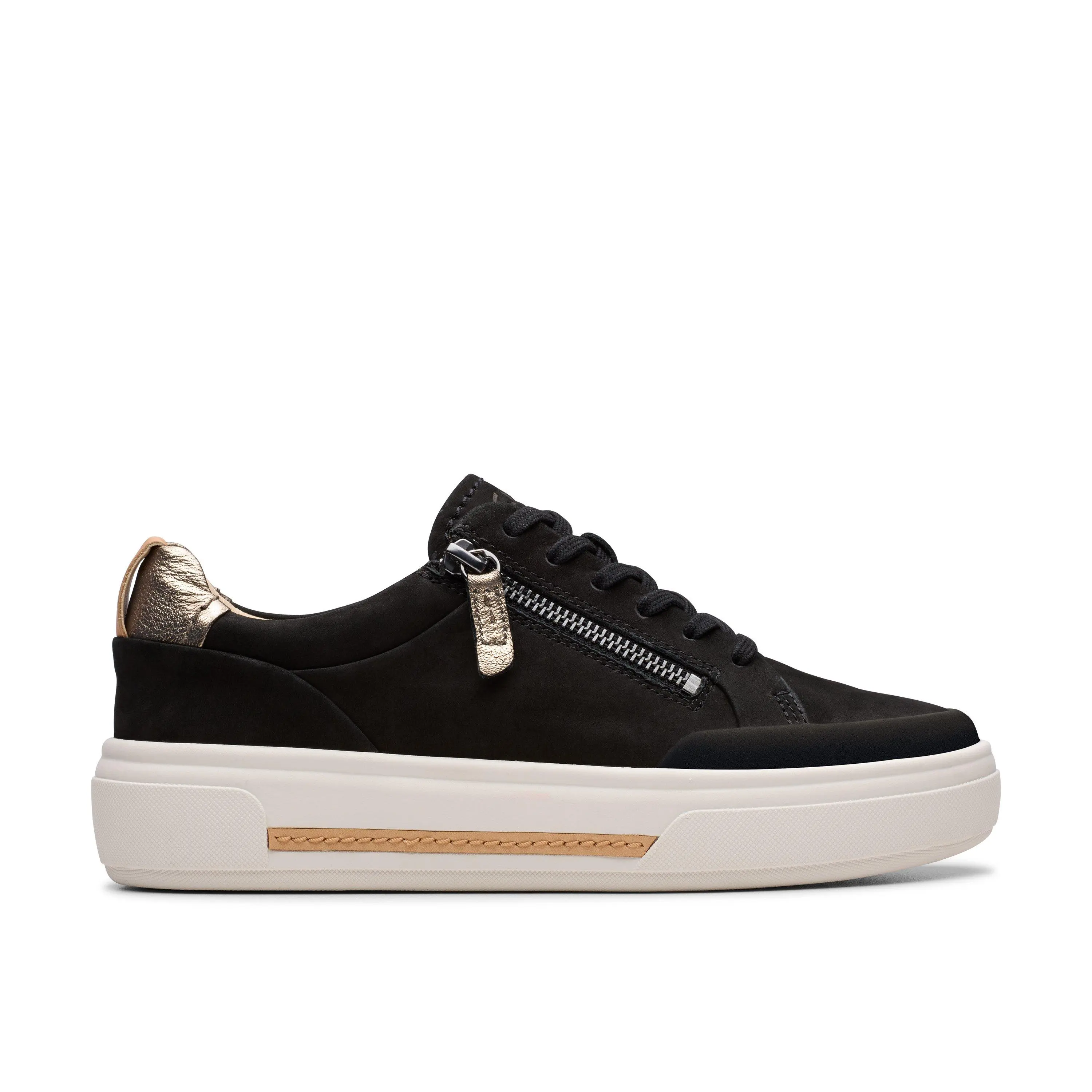 Clarks Womens Hollyhock Zip Sneakers Clarks Womens Hollyhock Zip Sneakers