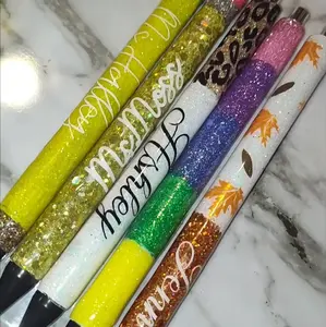 1 Customized Glitter Pen,