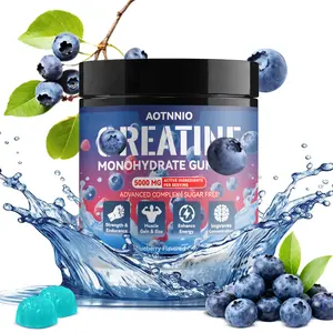 Creatine-Monohydrate Gummies for Men&Women, Boost Focus, Strength, and Endurance, Vegan, Gluten-Free