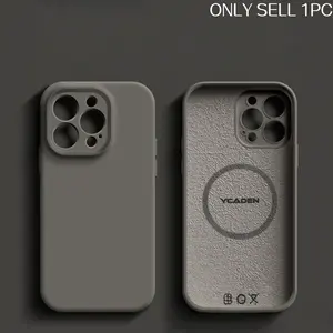 Luxury Liquid Silicone For Magnetic Protective Phone Case Casing For iPhone 16 Plus 15 14 13 12 16 Pro Max 17 17 Pro 17 Pro Max 17 Air Wireless Charging Skin Smooth Cover Accessories