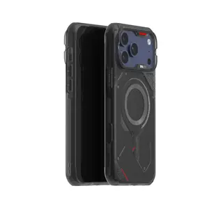 Aulumu A17 Shockproof TPU Casing for iPhone 17 Pro Max - MagSafe Compatible Phone Accessory, Touch-Sensitive Buttons, Integrated Drop Protection, Military-Grade Cover