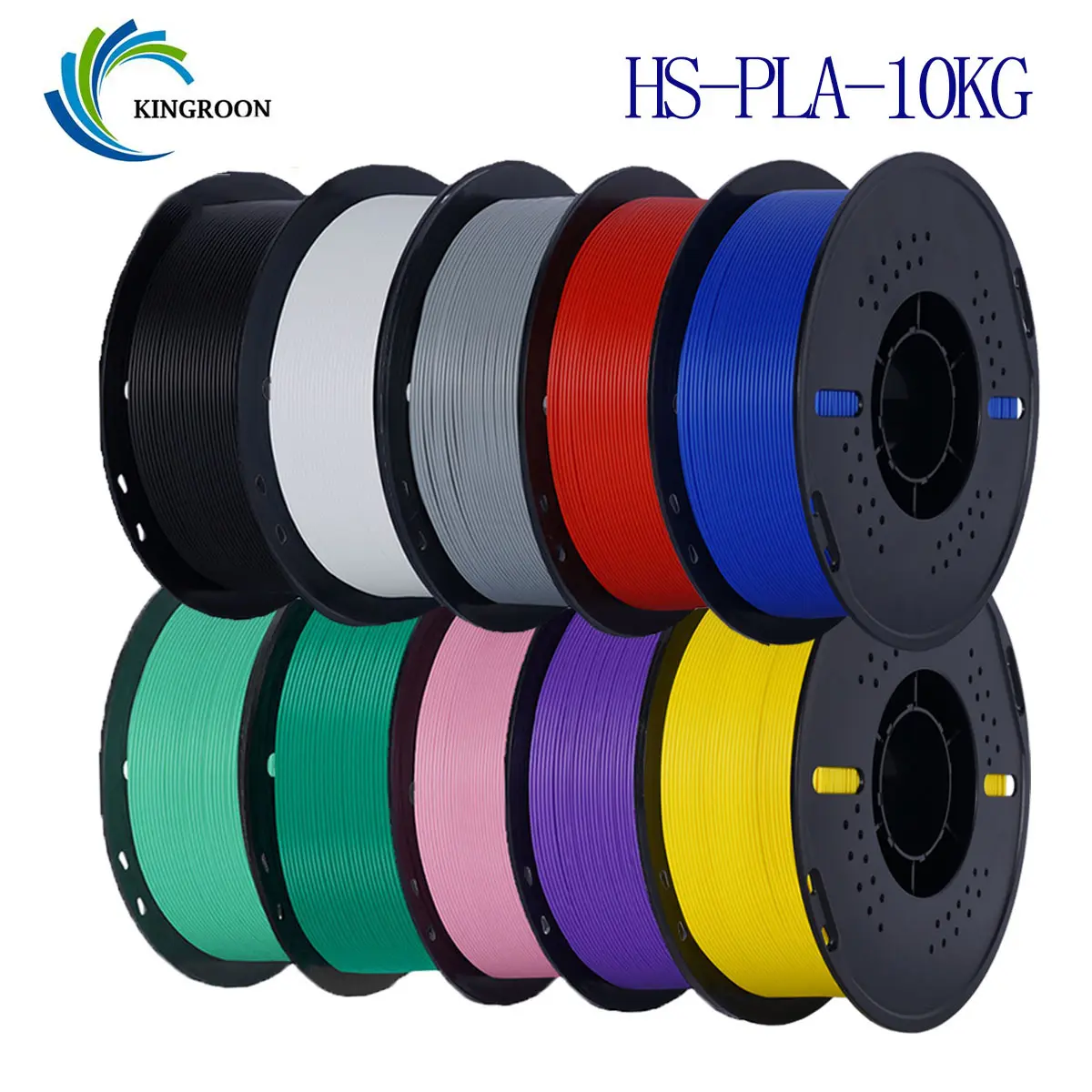 KINGROON HIGH-SPEED PLA 5/10KG FILAMENT PACK | Industry-Leading 600mm/s Performance | Engineered for Reliability & Speed | Compatible with Leading 3D Printer Brands | Precision at Speed
