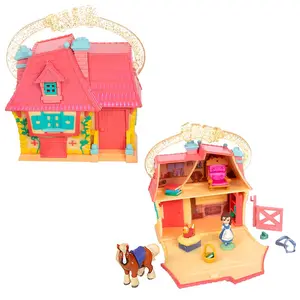 Disney Store Belle Cottage Micro Play Set – Beauty and the Beast – Disney Once Upon a Story