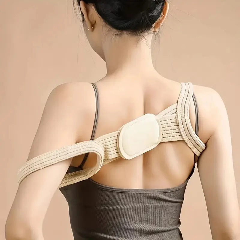 #dealsforyoudays Posture Corrector,Upper Back Brace Easy to Use,Highly Elastic Posture Trainer,Adjustable Back Straightener Brace,Posture Corrector Strap for Adults and Kids