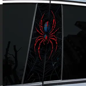 2-Piece Starscream Design Decal - High Gloss - Waterproof and Scratch Resistant - PVC Sticker, Self-Adhesive, Suitable for Rod, Door Post - Ideal for Vehicles, Decals for vehicles, Car Stickers