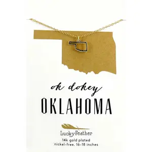 Oklahoma Charm Necklace