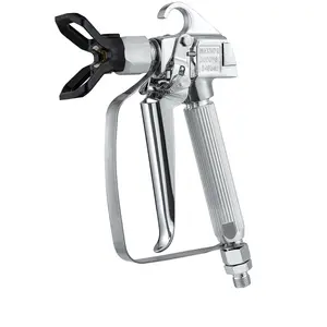 VEVOR Airless Paint Spray Gun, Summervibes,Summervibes, 3600PSI High Pressure Airless Paint Sprayer Gun with 5 Tips, 211, 315, 417, 517, 623, Swivel Joint Airless Spray Gun Kit with Filters, Cleaning Needle and Brush