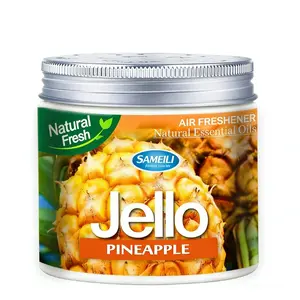 Car Solid Air Freshener Car Fragrance Mild Scent Anti-Odor Refreshing Brain Function for Car Interior Decoration and Cleaning