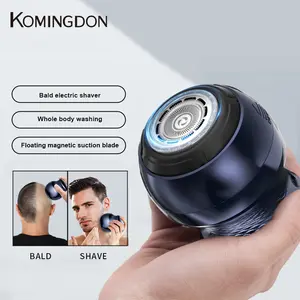360° Full Body Waterproof Electric Head Shaver Rechargeable Long Lasting Battery Wet Dry Use Painless Hair Trimmer for Men Head Beard Shaving Perfect Male Daily Grooming Gift