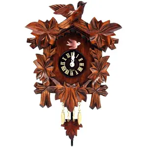 212 MAIN Alexander Taron 0825QP Engstler Battery-Operated Mini Chime Clock - With Switch, Home Decor Gift