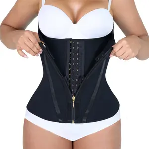 Mary Xtreme Waist Cincher - Colombian Faja Extreme High Compression with 9 Steel Bones & 3 Levels of Adjustment.