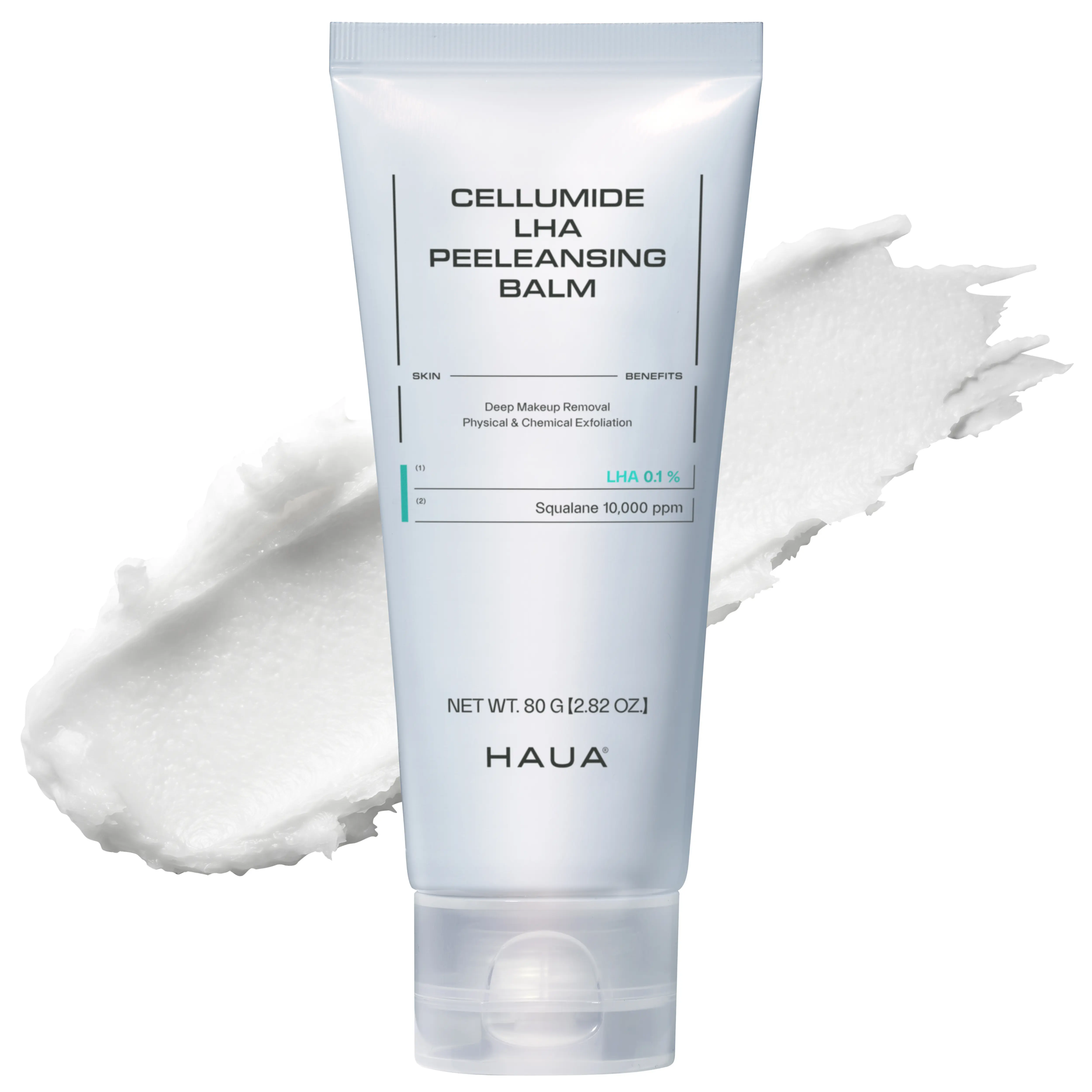 [HAUA Official Store] CELLUMIDE LHA Peeling Cleansing Balm, Chemical Exfoliating & Dirt-Removing Facial Cleanser for All Skin Types, Chemical Exfoliating Facial Cleansers