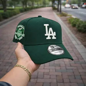 New Era Green Los Angeles Dodgers Cap – 9FIFTY Cute & Trendy LA Style, Adjustable Fit Unisex