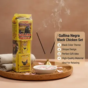 Black Chicken Protection & Reversal Ritual Set, Set de Ritual de Protección y Reversión "Gallina Negra"