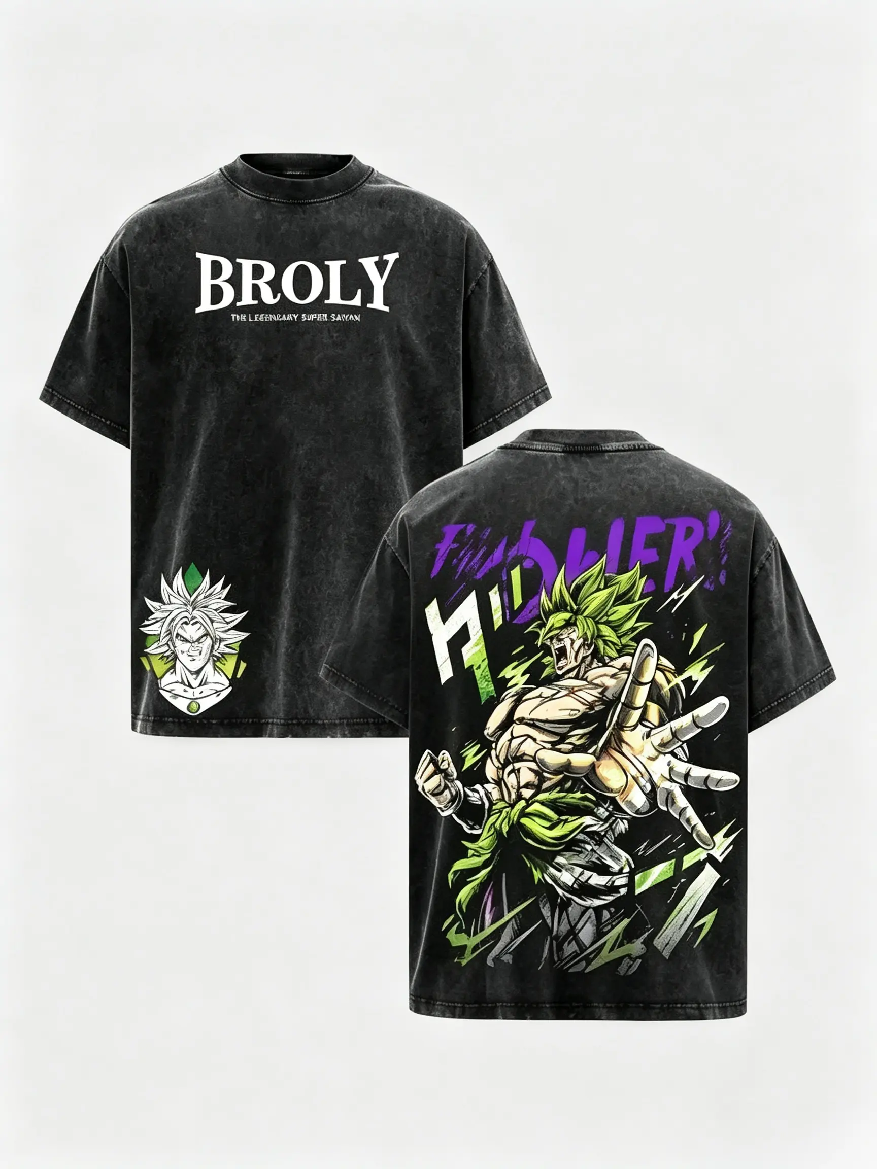 Broly The Legendary T-Shirt Anime   Graphic Tee DBZ Streetwear Heavy Cotton Shirt for Anime Fans Men Women Gym Pump Cover，Anime fans, Dragon Ball anime merchandise casual slim-fitting top f day funny meme