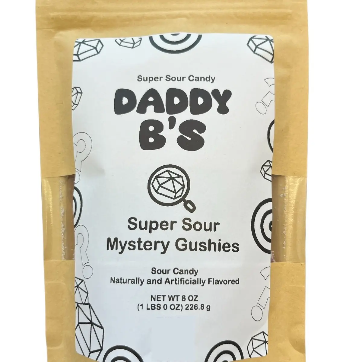 Daddy B’s Super Sour Mystery Gushies - 8 Oz -  Candies gushers