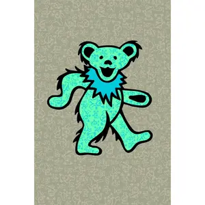 Grateful Dead Dancing Bear Tapestry