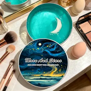 Makeup Brush Cleaner Soap with Silicone Cleaning Pad,Savon nettoyant Pinceaux Solid Brush Cleaner 50g