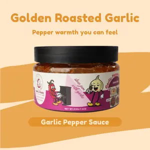 Phoebe Garlic Pepper Sauce - Golden Roasted Garlic Pepper Warmth for Gatherings Parties or Everyday Enjoyment - Unique Culinary Experience with Dishes & Beverages - Dip