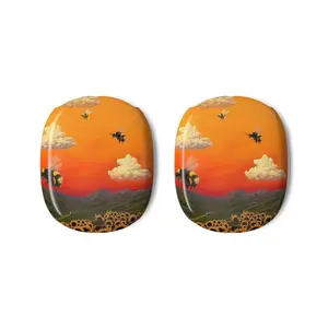 Sunset Bees AirPod Max Cases Decorative Headphone Cover