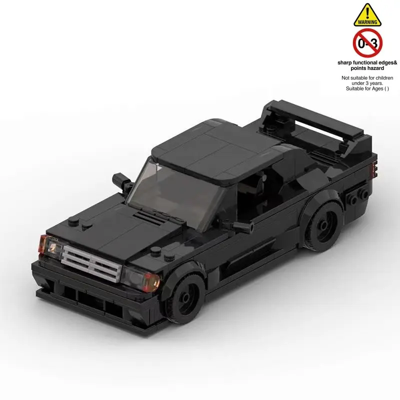 Classic Sports Car Building Set, Building Kit, Building Block Model, Building Blocks Model, 366pcs+ Pieces Collectible Race Model, DIY Assembly Toy for Enthusiasts, Unisex Bricks & Parts