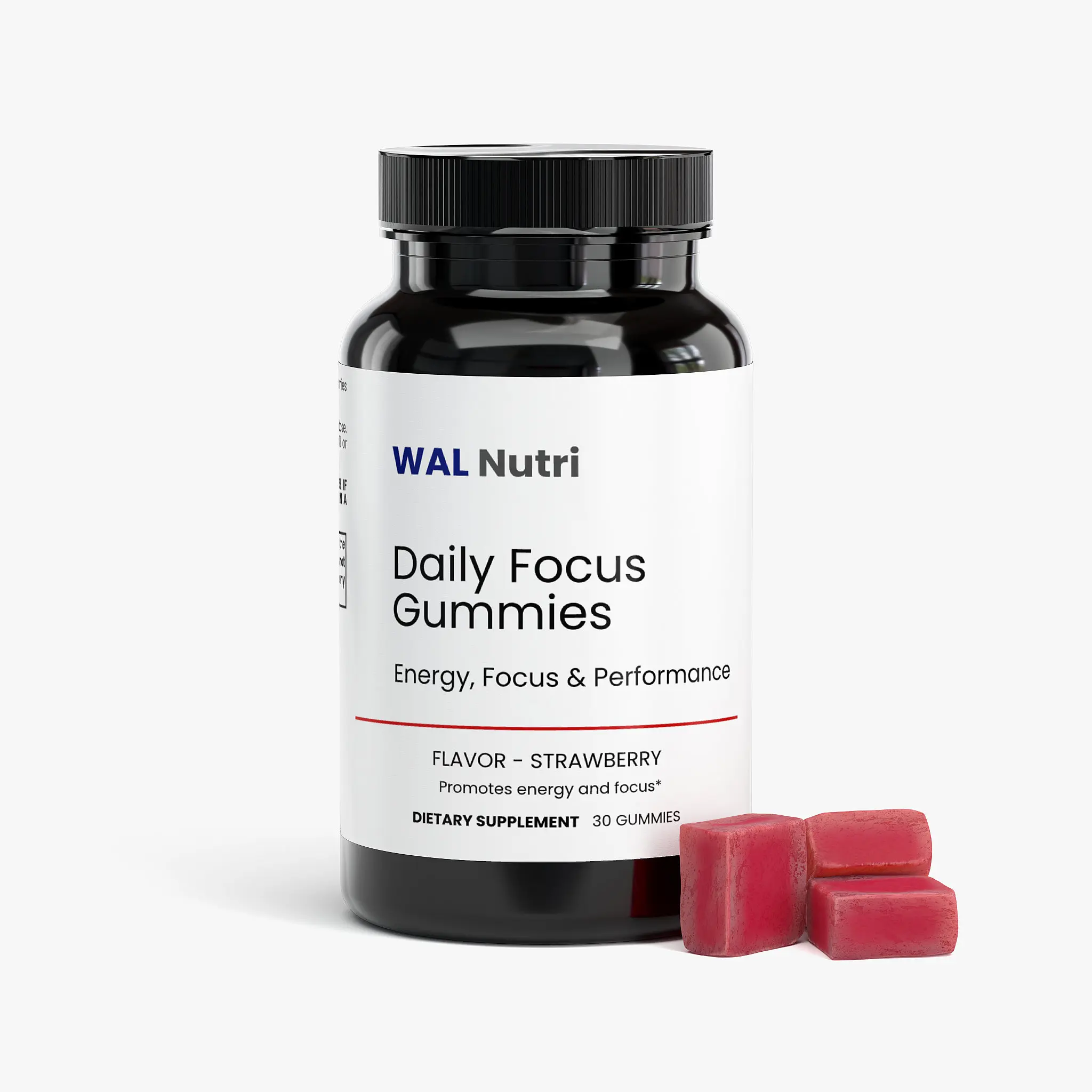 Daily Focus Vitamins Gummies, Health & Nutrition Wellness Supplement for Daily Use