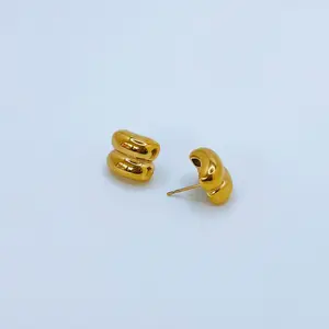 Everyday Mini Gold Hoops